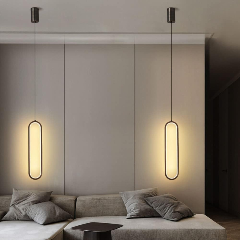 Modern Matte Black Pendant Ceiling Light