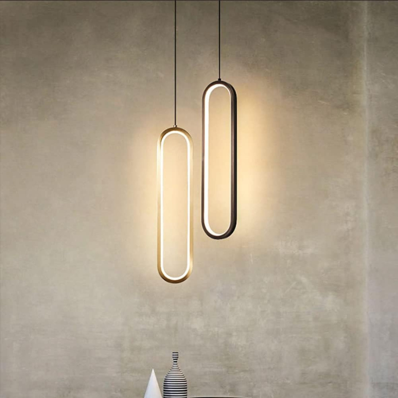 Modern Matte Black Pendant Ceiling Light