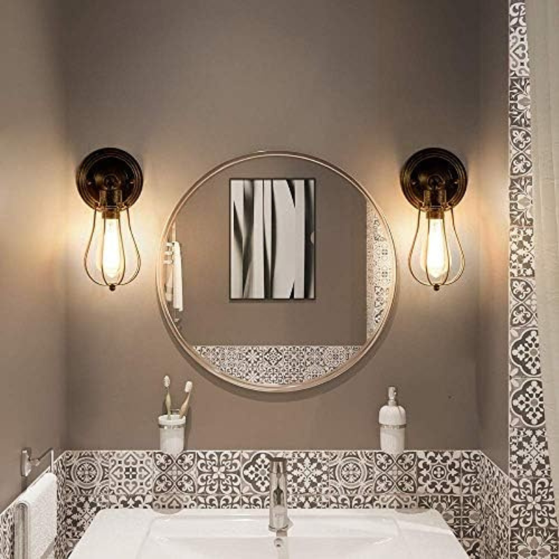Modern Rustic Wall Light for Bedroom & Kitchen